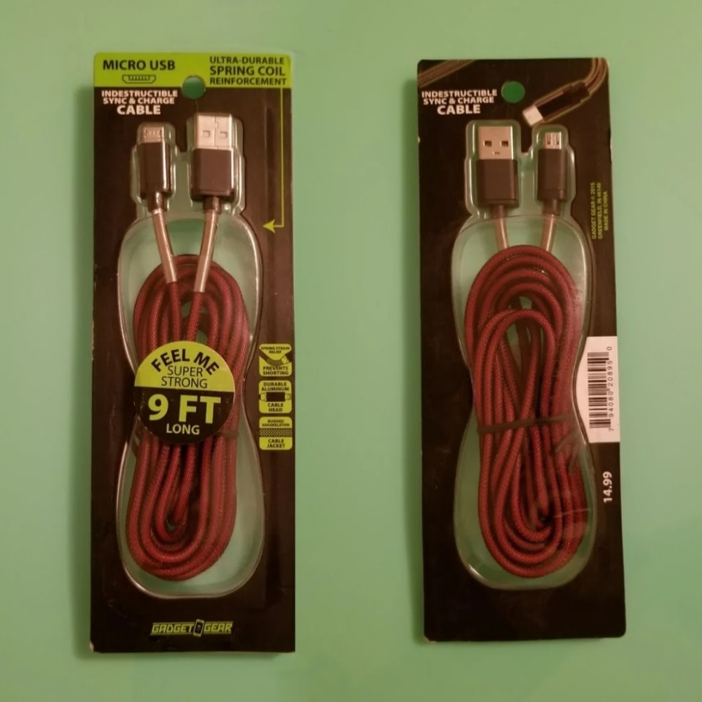 9ft Type A Android Cable - Picture 2 of 4
